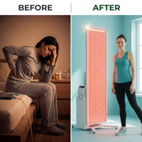TheraLux Pro Mobility Pane — Before & After